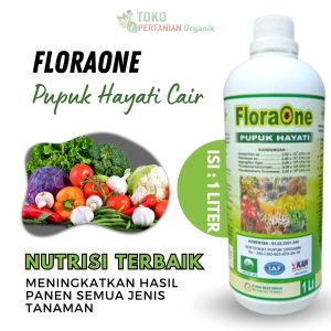 Floraone Pupuk Hayati 1 Liter, Pupuk Tricoderma Harzianum Cair